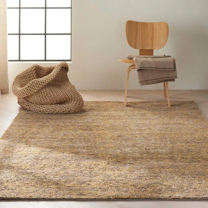 Calvin Klein Home Mesa Area Rug MSA01 Fossil