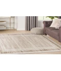 Nourison Serenity Home Mocha Ivory SRH07 3 ft. 11 in. X 5 ft. 11 in. Rectangle Rug