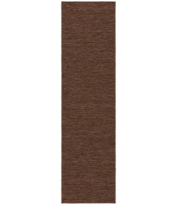 Nourison Home Washable Solutions WSL01 Mocha 2 ft. 2 in. X 8 ft. Area Rug