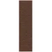Nourison Home Washable Solutions WSL01 Mocha 2 ft. 2 in. X 8 ft. Area Rug