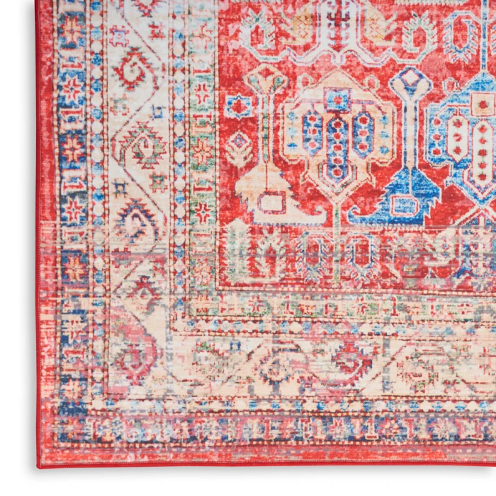 Nourison Fulton Area Rug FUL09 Red
