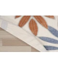 Nourison Aloha Blue Mocha ALH18 7’10” Round Rug
