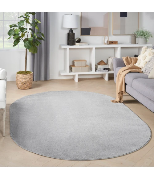 Nourison Nourison Essentials Area Rug NRE01 Silver Grey