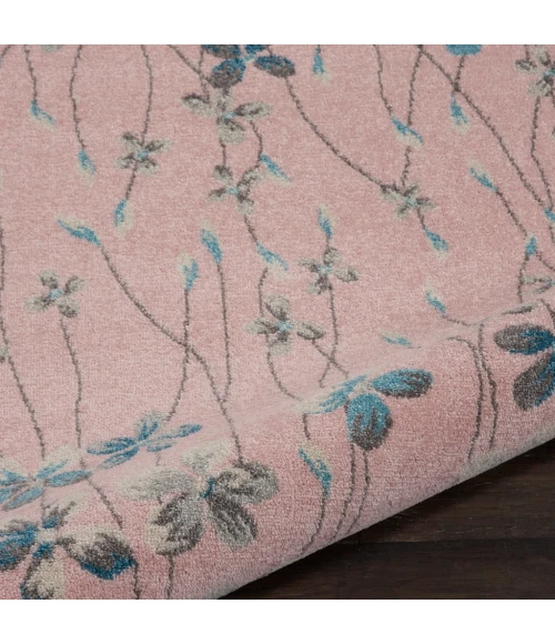 Nourison Tranquil Round Area Rug TRA04-Pink