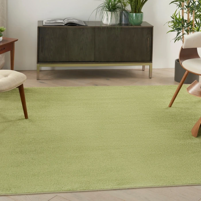 Nourison Essentials Green Area Rug NRE01-Green