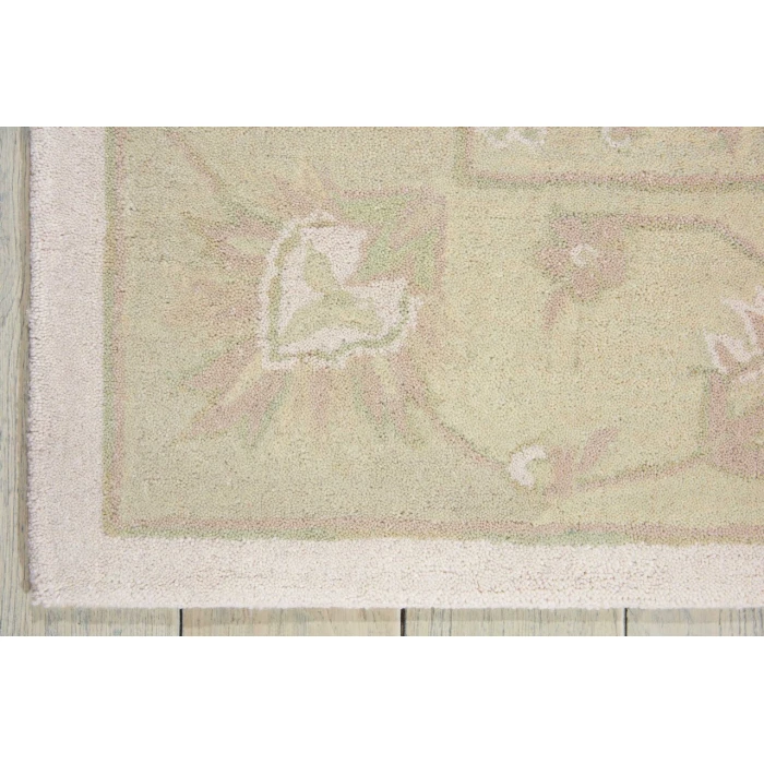 Nourison Home Zephyr Ivory/Green ZEP01 7ft.6in. x 9ft.6in. Rect. Rug