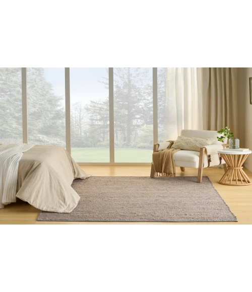 Nourison Natural Jute Grey NJT01 8 ft. X 10 ft. Rectangle Rug