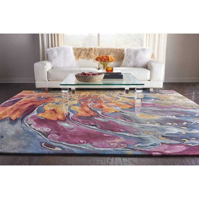 Nourison Prismatic Area Rug PRS08 Multicolor 8'6" x 11'6"