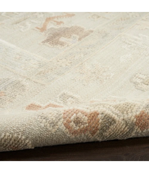 Nourison Whispers Cream WHP02 10 ft. X 14 ft. Rect. Rug