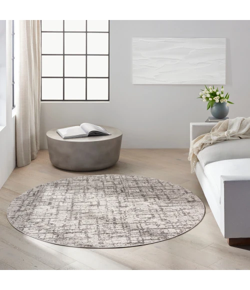 Calvin Klein Rush Area Rug CK952 Ivory/Grey