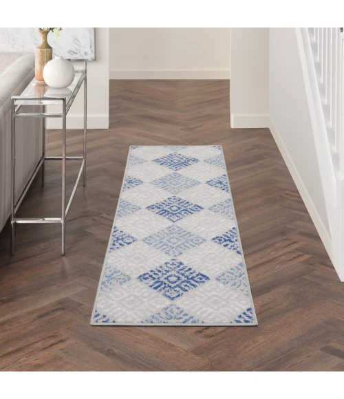 Nourison Whimsicle Area Rug WHS18-Grey Blue