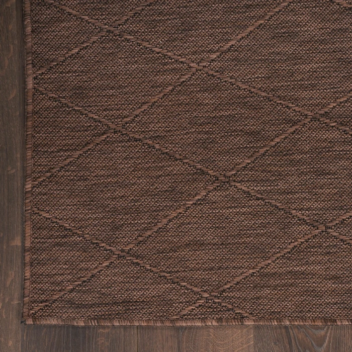 Nourison Washable Solutions Mocha WSL01 8 ft. Rect. Rug