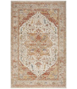 Nourison Home Sahar SHR06 Ivory Rust 7 ft. 10 in. X 10 ft. 4 in. Area Rug