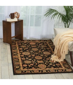 Nourison Home Living Treasures LI05 Black 2 ft. 6 in. X 4 ft. 3 in. Area Rug