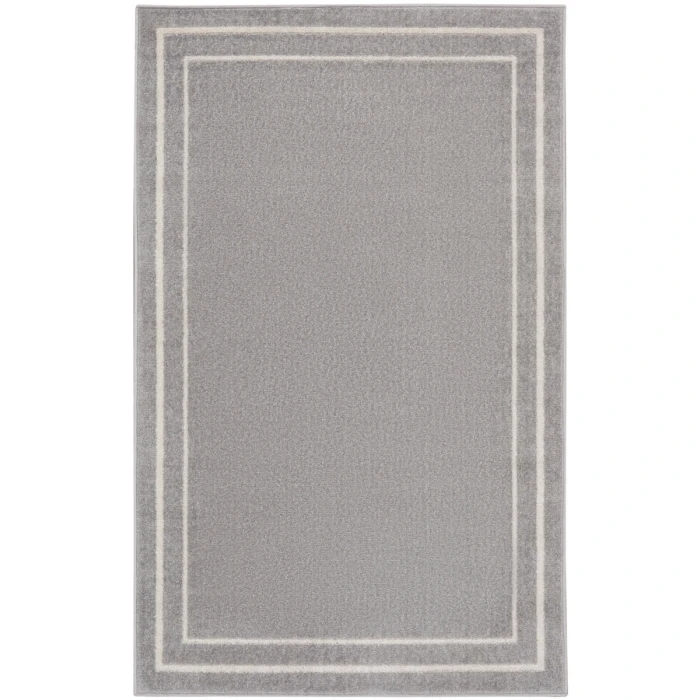 Nourison Nourison Essentials Area Rug NRE02 Grey/Ivory