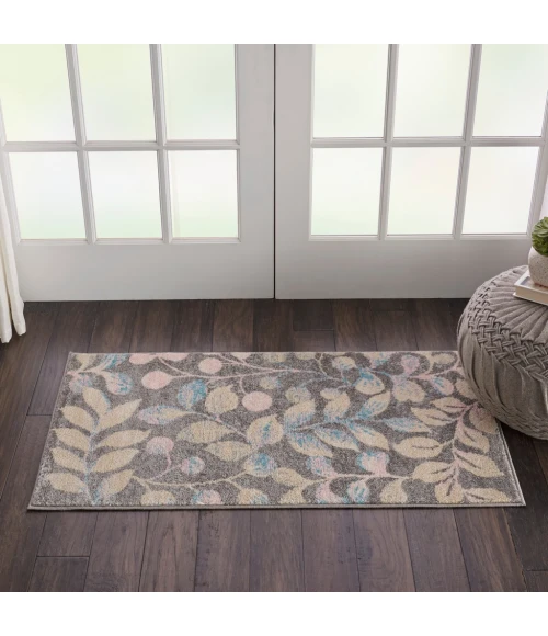 Nourison Tranquil Area Rug TRA03-Grey/Beige