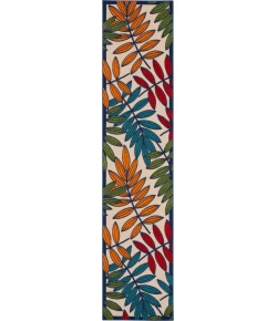 Nourison Home Aloha ALH18 Multicolor 2 ft. 3 in. X 10 ft. Area Rug