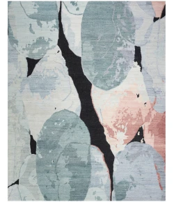 Nourison Home Silk Shadows SHA25 Blue Pink 7 ft. 9 in. X 9 ft. 9 in. Area Rug