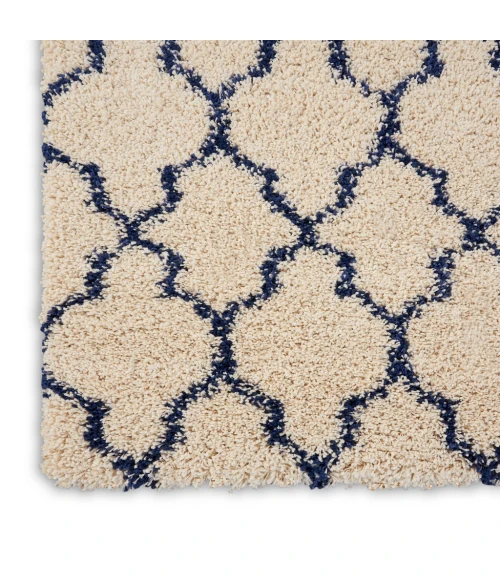 Nourison Amore Area Rug AMOR2-Ivory/Blue