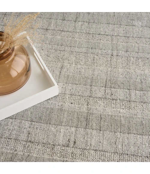 DKNY Pure Multi Weave Grey MTW01 8 ft. X 10 ft. Rect. Rug