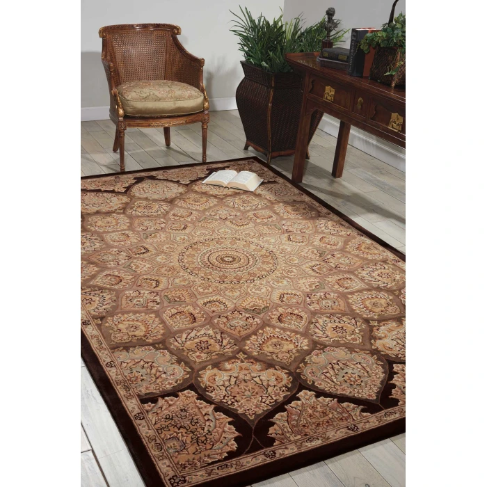 Nourison Home Nourison 2000 Brown 2318 5ft.6in. x 8ft.6in. Rect. Rug