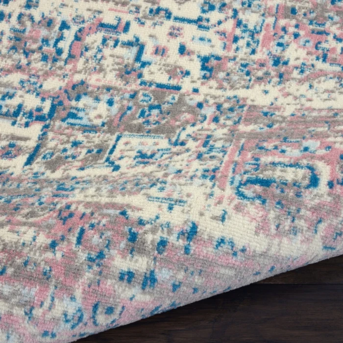 Nourison Grafix Area Rug GRF14-Ivory/Pink