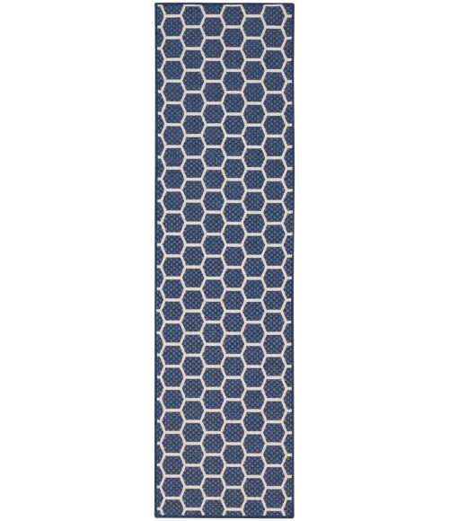 Nourison Twist Reversible Navy TWS01 8 ft. Rect. Rug