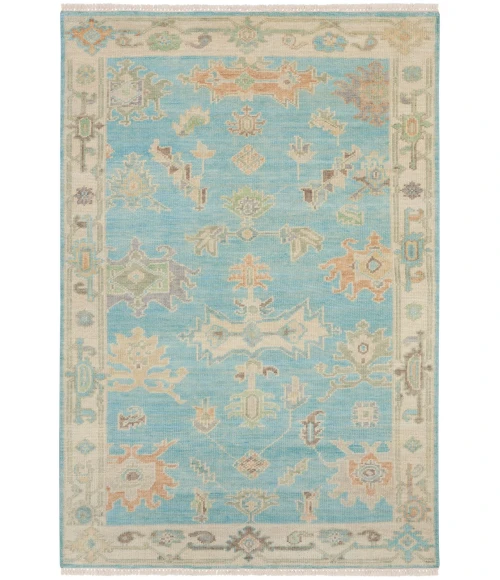 Nourison Odessa Blue Multicolor ODS03 6 ft. X 8 ft. Rect. Rug