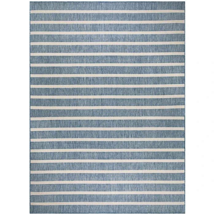 Nourison Positano Navy Ivory POS03 8 ft. X 10 ft. Rect. Rug