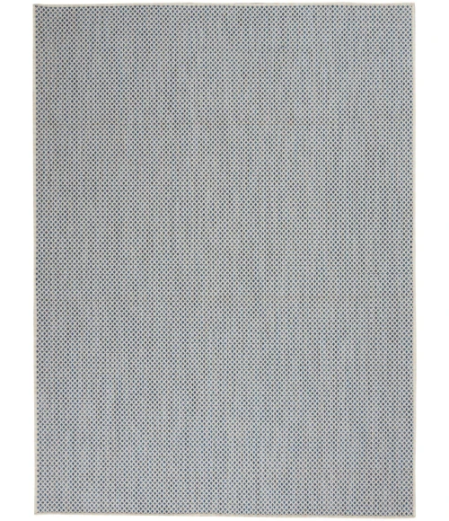 Nourison Courtyard Area Rug COU01-Ivory Blue