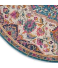 Nourison Passion Round Area Rug PSN22-Ivory/Multi