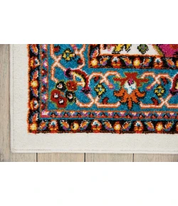 Nourison Home Oakdale White OKD06 7ft.10in. x 10ft. Rect. Rug