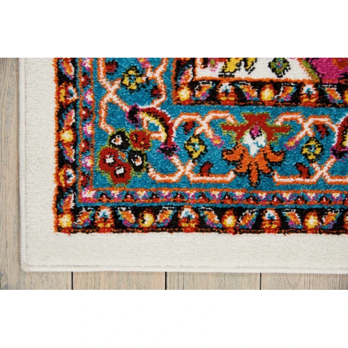 Nourison Home Oakdale White OKD06 7ft.10in. x 10ft. Rect. Rug