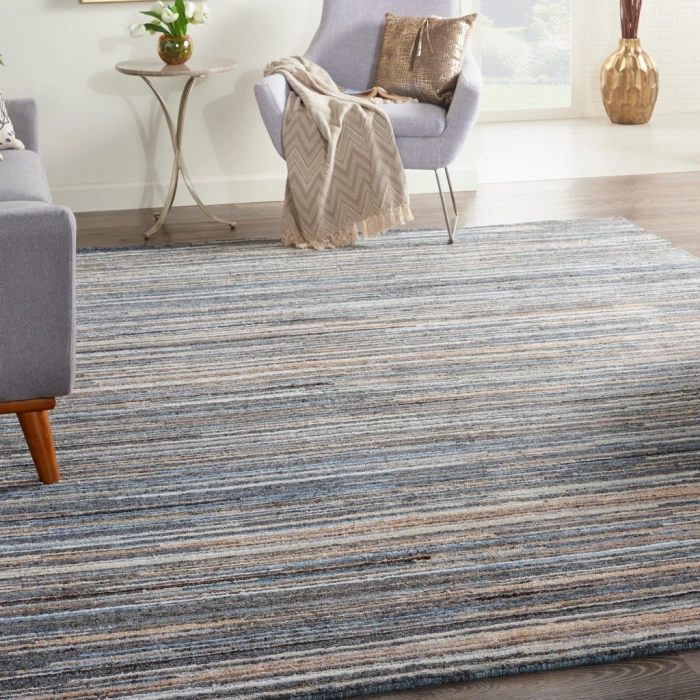 Nourison Plateau Area Rug PAE01-Blue