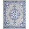 Nourison Home Whimsicle WHS03 Grey Blue 8 ft. X 10 ft. Area Rug