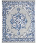 Nourison Whimsicle Area Rug WHS03-Grey Blue