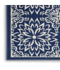 Nourison Jubilant Area Rug JUB06 Navy/Ivory