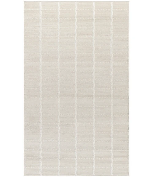 Nourison Serenity Home Ivory SRH05 2 ft. 2 in. X 7 ft. 6 in. Rectangle Rug