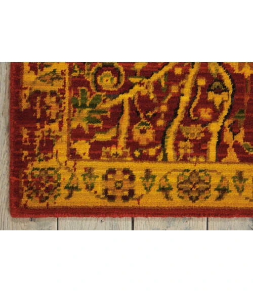 Nourison Home Timeless Red TML04 8ft.6in. x 11ft.6in. Rect. Rug