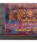 Nourison Vintage Kashan Area Rug VKA03-Red/Multicolor