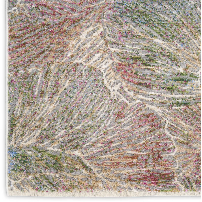 Nourison Home Vintage Harmony Green VHH04 7ft.10in. x 9ft.10in. Rect. Rug