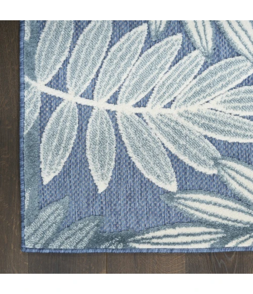 Nourison Aloha Blue ALH18 7 ft. 10 in. X 10 ft. 6 in. Rect. Rug