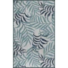 Nourison Home Garden Oasis GOA01 Blue 3 ft. X 5 ft. Area Rug