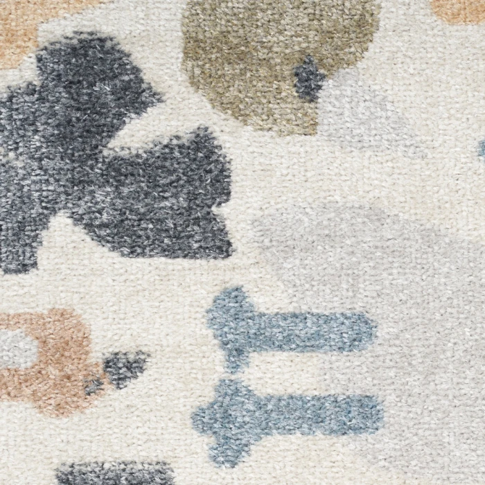 Nourison Astra Machine Washable Area Rug ASW01 Ivory