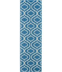 Nourison Home Jubilant JUB19 Blue 2 ft. 3 in. X 7 ft. 3 in. Area Rug