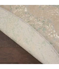 Nourison Twilight Round Area Rug TWI06 Ivory Green 8' Round