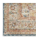 Nourison Sahar Ivory Blue SHR06 8 ft. X 10 ft. Rect. Rug