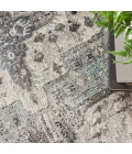 Kathy Ireland American Manor Area Rug AMR02 Grey 5'3" x 7'3"
