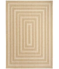 Nourison Tulum Taupe Ivory TLM04 6 ft. X 9 ft. Rect. Rug