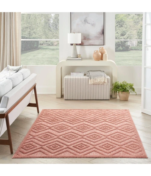 Nourison Versatile Area Rug NRV01 Coral/Orange